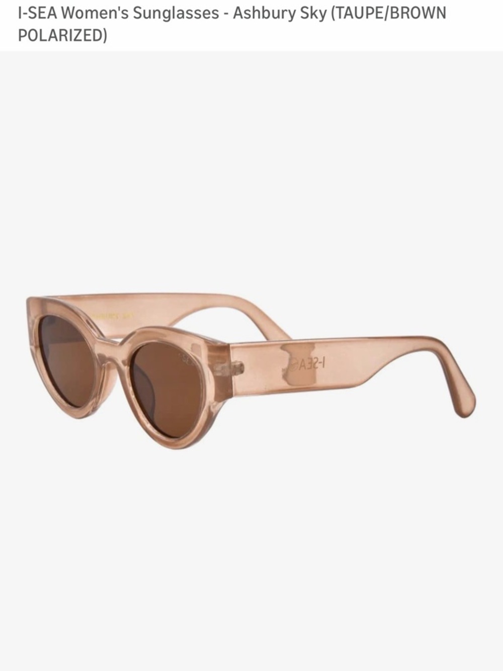 I-Sea Ashbury Sky Women's Sunglasses